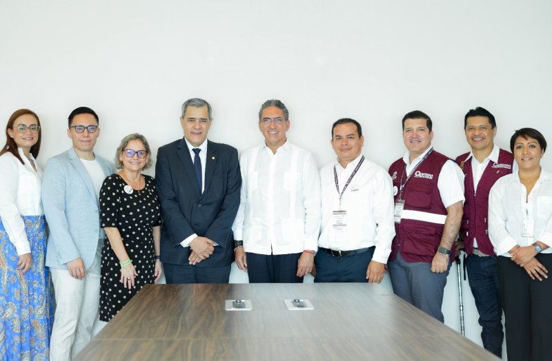 Refuerzan SESA, OPS y OMS trabajo conjunto para fortalecer la salud en Quintana Roo