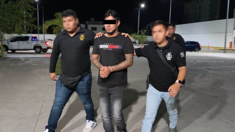 CAPTURA FGE QUINTANA ROO A SUJETO POR SECUESTRO AGRAVADO