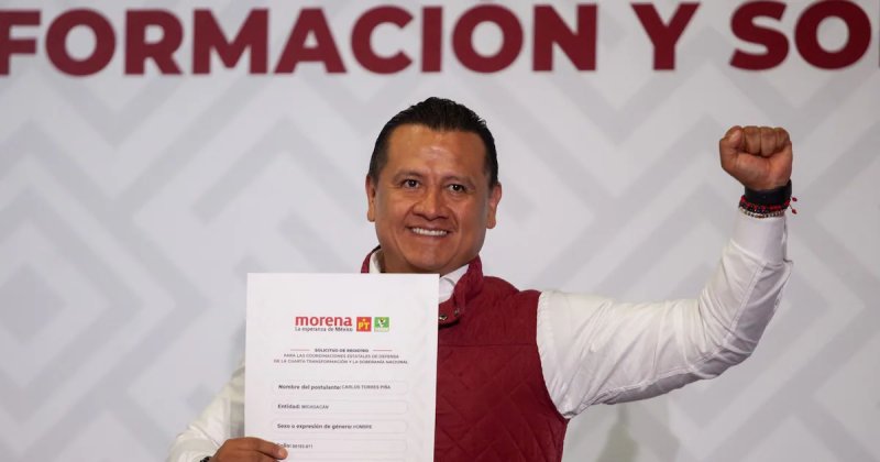 Carlos Torres Piña se impuso al senador Raúl Morón, quien buscaba por segunda ocasión la nominación