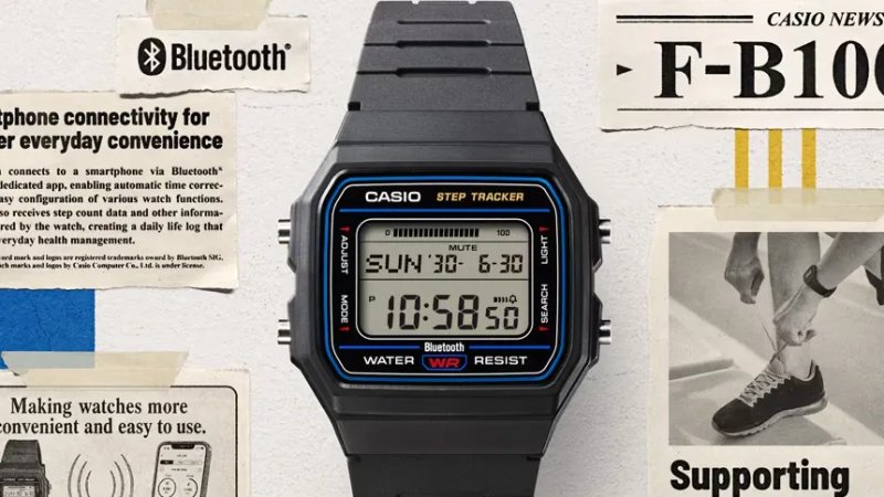 Casio renueva su icónico reloj digital convirtiéndolo en smartwatch