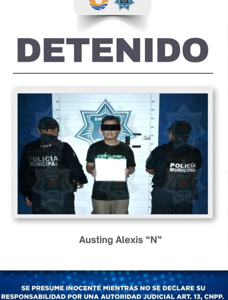 Detenidos en SM 247 por alteración del orden público