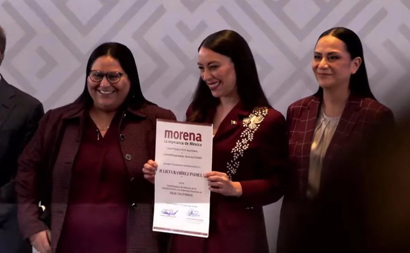 Morena designa a Julieta Ramírez como virtual candidata a la gubernatura de Baja California
