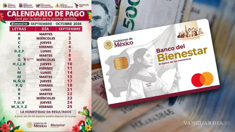 Sheinbaum autorizó el pago para el programa Pensión del Bienestar del bimestre septiembre-octubre