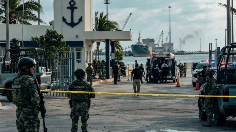 Un marinero muere y otro resulta herido en Progreso