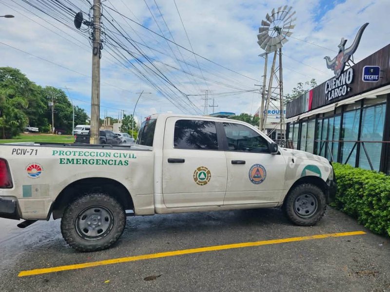 Activan vigilancia en Cancún ante lluvias