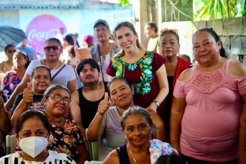Atenea Gómez llama a fortalecer la democracia en Cancún