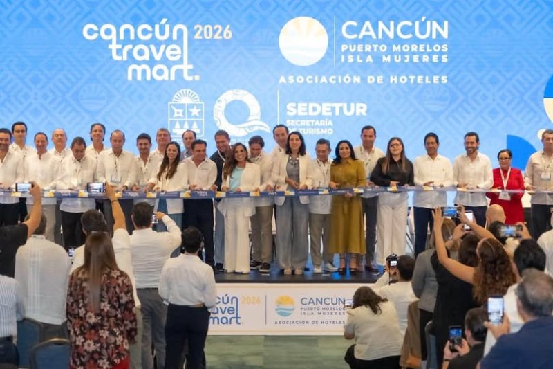 CANCÚN TRAVEL MART 2026 ANUNCIA MÁS PROMOCIÓN TURÍSTICA Y NUEVA CONEXIÓN CON EUROPA Quintana Roo busca ampliar su presen...