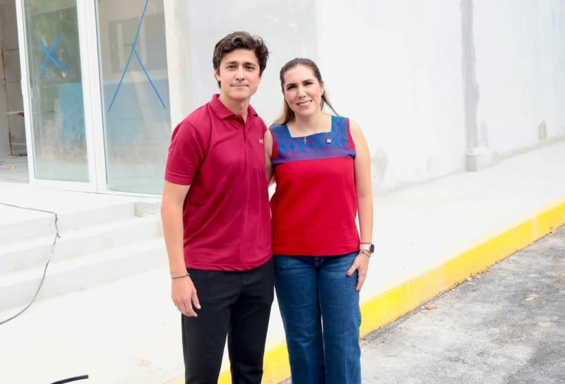 Casa de la Cultura de Isla Mujeres avanza más del 70%