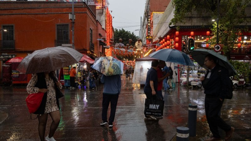 CDMX Entra en Alerta por Lluvia Fuerte con Granizo