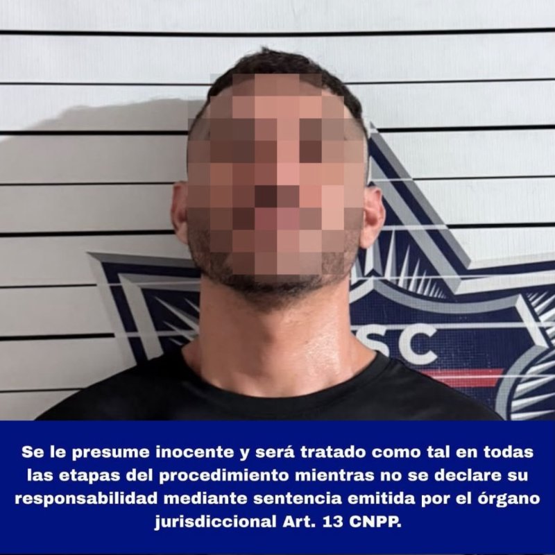 Detenidos cuatro sospechosos por tráfico de drogas en Benito Juárez