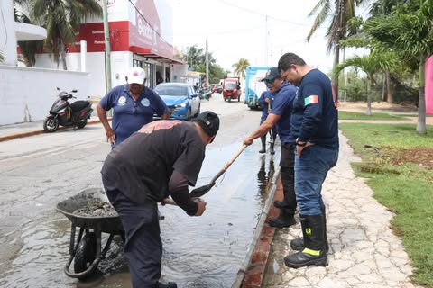 Isla Mujeres refuerza operativo ante lluvias